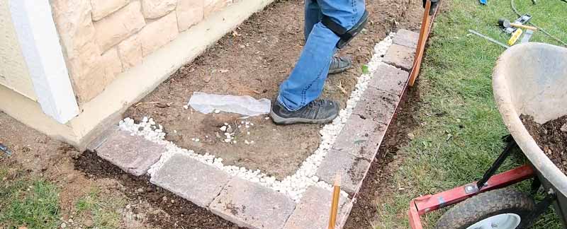 Stone wall drainage
